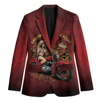 Native American Rider Blazer Legendary Motorcycle Vintage Pin Up Girl - Wonder Print Shop