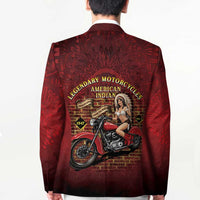 Native American Rider Blazer Legendary Motorcycle Vintage Pin Up Girl - Wonder Print Shop
