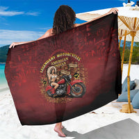 Native American Rider Sarong Legendary Motorcycle Vintage Pin Up Girl - Wonder Print Shop