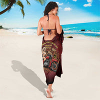 Native American Rider Sarong Legendary Motorcycle Vintage Pin Up Girl - Wonder Print Shop
