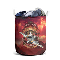 Red Tails Tuskegee Airmen Laundry Basket Honoring The Legend