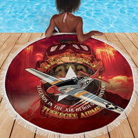 Red Tails Tuskegee Airmen Beach Blanket Honoring The Legend