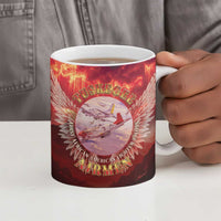 Red Tails Tuskegee Airmen Ceramic Mug Honoring The Legend