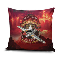 Red Tails Tuskegee Airmen Pillow Cover Honoring The Legend