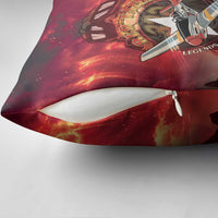 Red Tails Tuskegee Airmen Pillow Cover Honoring The Legend