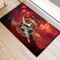 Red Tails Tuskegee Airmen Rubber Doormat Honoring The Legend