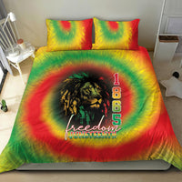 Juneteenth Freedom Day Bedding Set Reggae Tie Dye Style LT05 - Wonder Print Shop