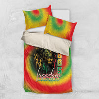 Juneteenth Freedom Day Bedding Set Reggae Tie Dye Style LT05 - Wonder Print Shop