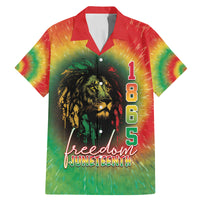 Juneteenth Freedom Day Family Matching Mermaid Dress and Hawaiian Shirt Reggae Tie Dye Style LT05 - Wonder Print Shop