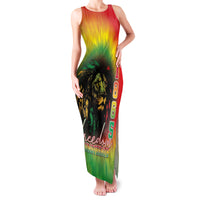 Juneteenth Freedom Day Family Matching Tank Maxi Dress and Hawaiian Shirt Reggae Tie Dye Style LT05 - Wonder Print Shop