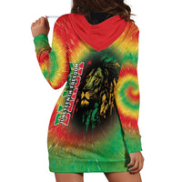 Juneteenth Freedom Day Hoodie Dress Reggae Tie Dye Style LT05 - Wonder Print Shop