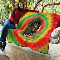 Juneteenth Freedom Day Quilt Reggae Tie Dye Style LT05 - Wonder Print Shop