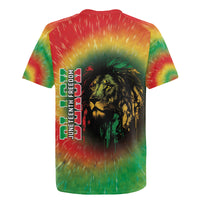 Juneteenth Freedom Day Rugby Jersey Reggae Tie Dye Style LT05 - Wonder Print Shop