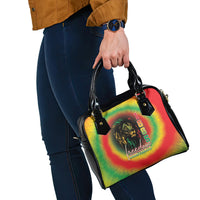 Juneteenth Freedom Day Shoulder Handbag Reggae Tie Dye Style