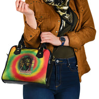 Juneteenth Freedom Day Shoulder Handbag Reggae Tie Dye Style