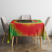 Juneteenth Freedom Day Tablecloth Reggae Tie Dye Style LT05 - Wonder Print Shop