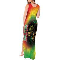 Juneteenth Freedom Day Tank Maxi Dress Reggae Tie Dye Style LT05 - Wonder Print Shop