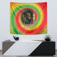 Juneteenth Freedom Day Tapestry Reggae Tie Dye Style LT05 - Wonder Print Shop