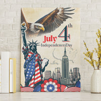 United States Independence Day Canvas Wall Art Freedom 4th Of July Beige Version LT05 - Wonder Print Shop