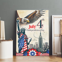 United States Independence Day Canvas Wall Art Freedom 4th Of July Beige Version LT05 - Wonder Print Shop