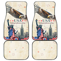 United States Independence Day Car Mats Freedom 4th Of July Beige Version LT05 - Wonder Print Shop