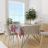 United States Independence Day Tablecloth Freedom 4th Of July Beige Version LT05 - Wonder Print Shop