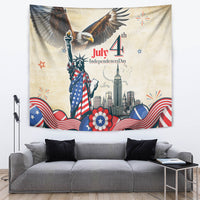 United States Independence Day Tapestry Freedom 4th Of July Beige Version LT05 - Wonder Print Shop