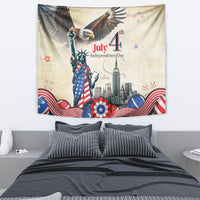 United States Independence Day Tapestry Freedom 4th Of July Beige Version LT05 - Wonder Print Shop