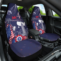 United States Independence Day Car Seat Cover Freedom 4th Of July Navy Version LT05 - Wonder Print Shop