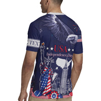 Personalised United States Independence Day Rugby Jersey Freedom 4th Of July Navy Version LT05 - Wonder Print Shop