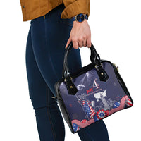United States Independence Day Shoulder Handbag Freedom 4th Of July Navy Version