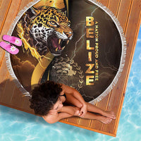 Belize Emancipation Day Beach Blanket A Nation Proud And Free - Wonder Print Shop