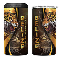 Belize Emancipation Day 4 in 1 Can Cooler Tumbler A Nation Proud And Free - Wonder Print Shop