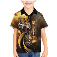 Belize Emancipation Day Family Matching Mermaid Dress and Hawaiian Shirt A Nation Proud And Free - Wonder Print Shop