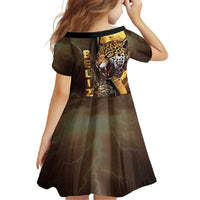 Belize Emancipation Day Family Matching Off Shoulder Maxi Dress and Hawaiian Shirt A Nation Proud And Free - Wonder Print Shop