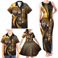 Belize Emancipation Day Family Matching Tank Maxi Dress and Hawaiian Shirt A Nation Proud And Free - Wonder Print Shop