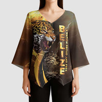 Belize Emancipation Day Kimono Sleeve Blouse A Nation Proud And Free - Wonder Print Shop