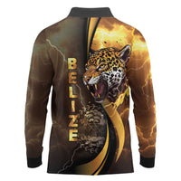 Belize Emancipation Day Long Sleeve Polo Shirt A Nation Proud And Free - Wonder Print Shop