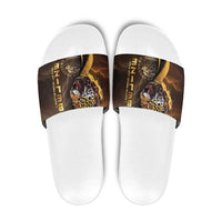 Belize Emancipation Day Slide Sandals A Nation Proud And Free - Wonder Print Shop