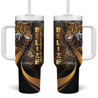 Belize Emancipation Day Tumbler With Handle A Nation Proud And Free - Wonder Print Shop