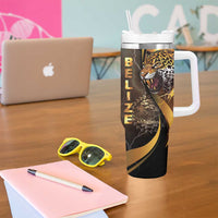 Belize Emancipation Day Tumbler With Handle A Nation Proud And Free - Wonder Print Shop