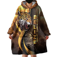 Belize Emancipation Day Wearable Blanket Hoodie A Nation Proud And Free - Wonder Print Shop