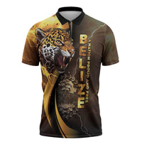 Belize Emancipation Day Zipper Polo Shirt A Nation Proud And Free - Wonder Print Shop