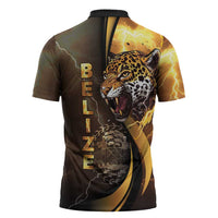 Belize Emancipation Day Zipper Polo Shirt A Nation Proud And Free - Wonder Print Shop