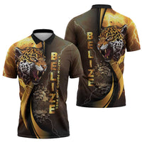 Belize Emancipation Day Zipper Polo Shirt A Nation Proud And Free - Wonder Print Shop