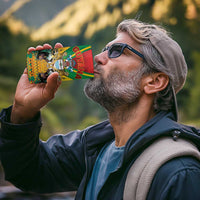 Guyana Emancipation Day 4 in 1 Can Cooler Tumbler Guyanese And Pride - Wonder Print Shop