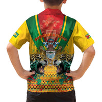 Guyana Emancipation Day Family Matching Puletasi and Hawaiian Shirt Guyanese And Pride - Wonder Print Shop