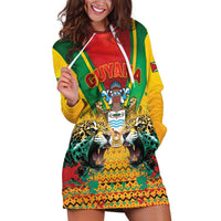 Guyana Emancipation Day Hoodie Dress Guyanese And Pride - Wonder Print Shop