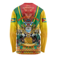 Guyana Emancipation Day Long Sleeve Shirt Guyanese And Pride - Wonder Print Shop