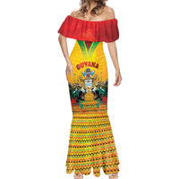 Guyana Emancipation Day Mermaid Dress Guyanese And Pride - Wonder Print Shop